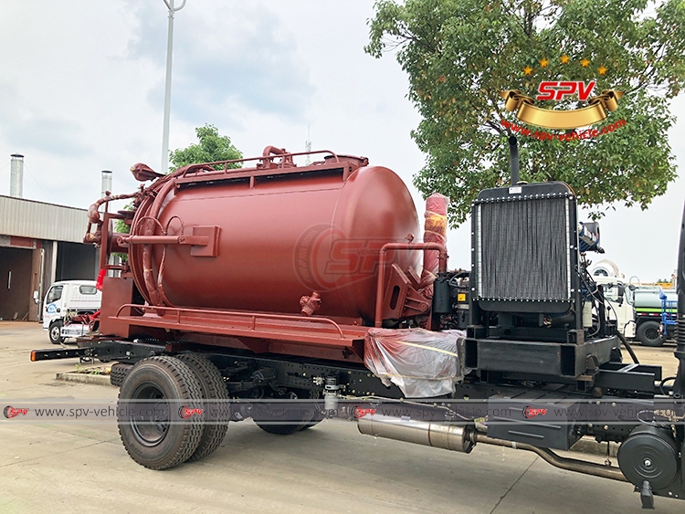 Combined Vacuum Jetting Tank Body - RF Combined Vacuum Jetting Tank Body - RF